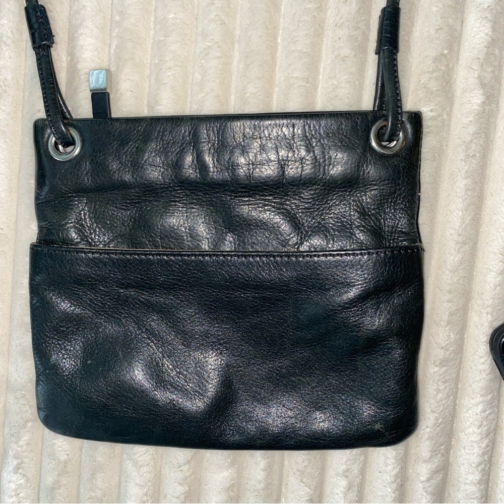 Margot Black Leather Crossbody Bag‎ - Picture 3 of 11
